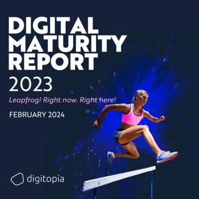 digital maturity report 2023 cover
