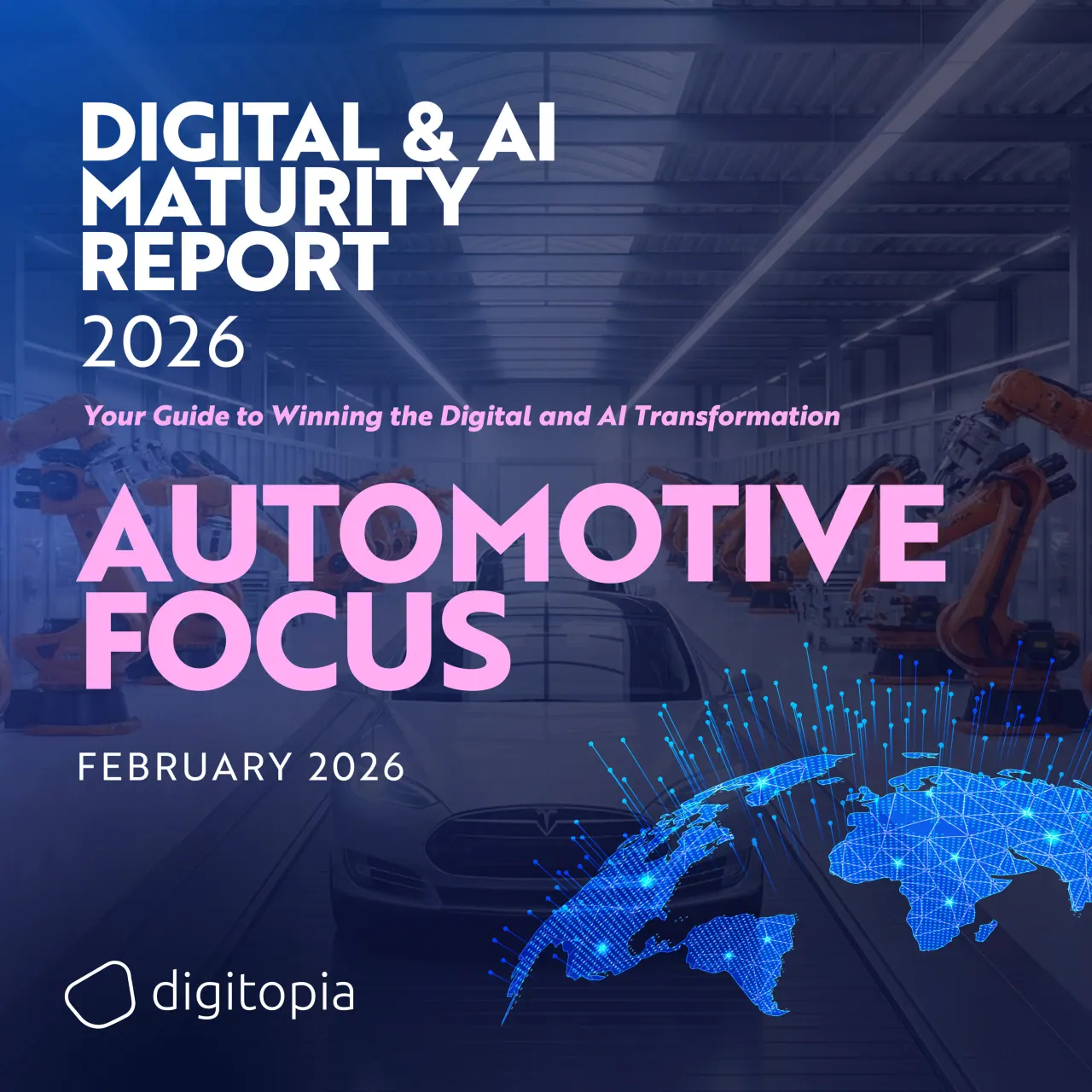 Digital & AI Maturity Report 2026 Industry Focus – Automotive cover