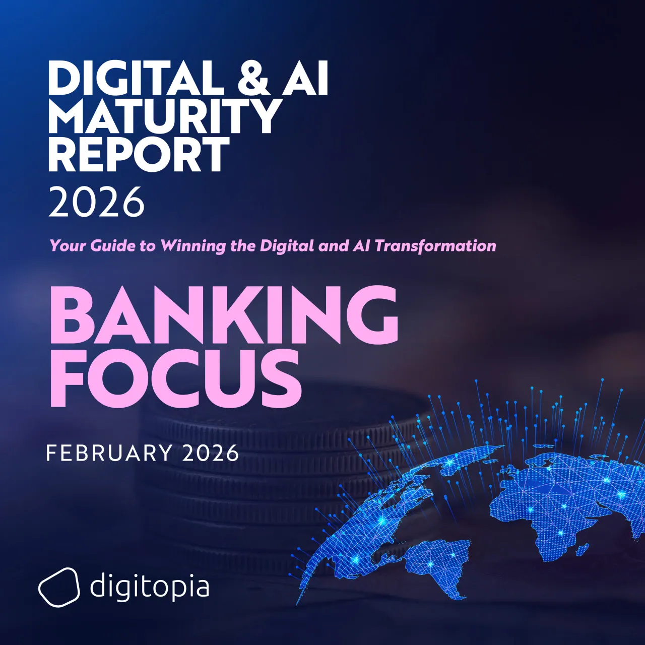 Digital & AI Maturity Report 2026 Industry Focus – Banking cover