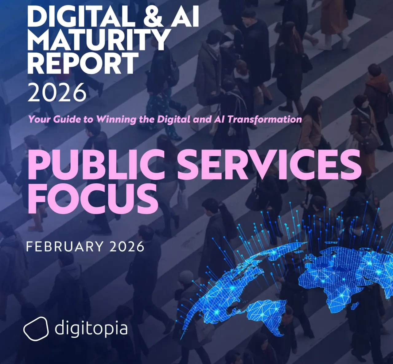 Digital & AI Maturity Report 2026 Industry Focus – Public Services cover