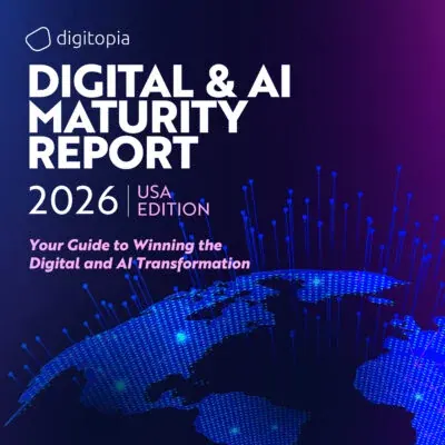 Digital & AI Maturity Report USA Edition cover