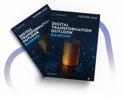 Two copies of Future 2030: Digital Transformation Outlook for Banking
