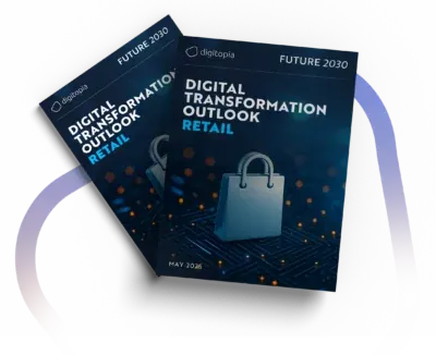 Two copies of Future 2030: Digital Transformation Outlook for Retail